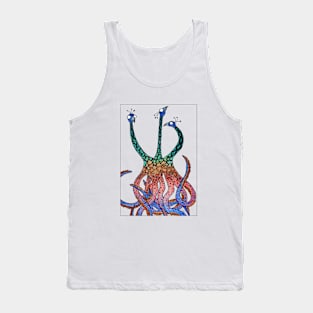 Cerberus, but with a giraffe / octopus / peacock Tank Top